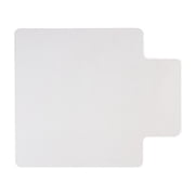Staples 45" x 53" Hard Floor Chair Mat with Lip 20231CC
