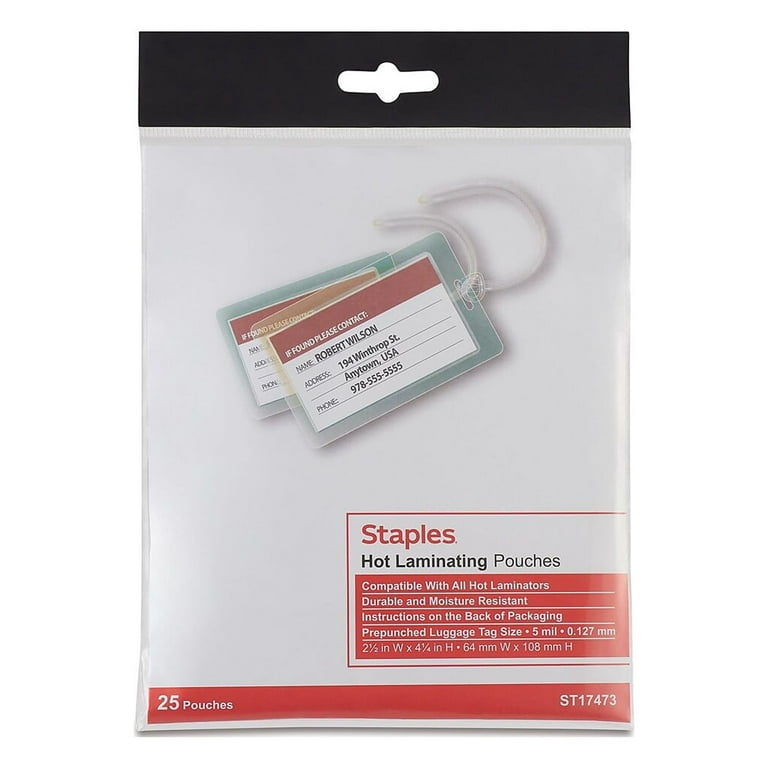25 Pack of Lee, A7 card sleeves - Adhesive on Bag - Retail Pack