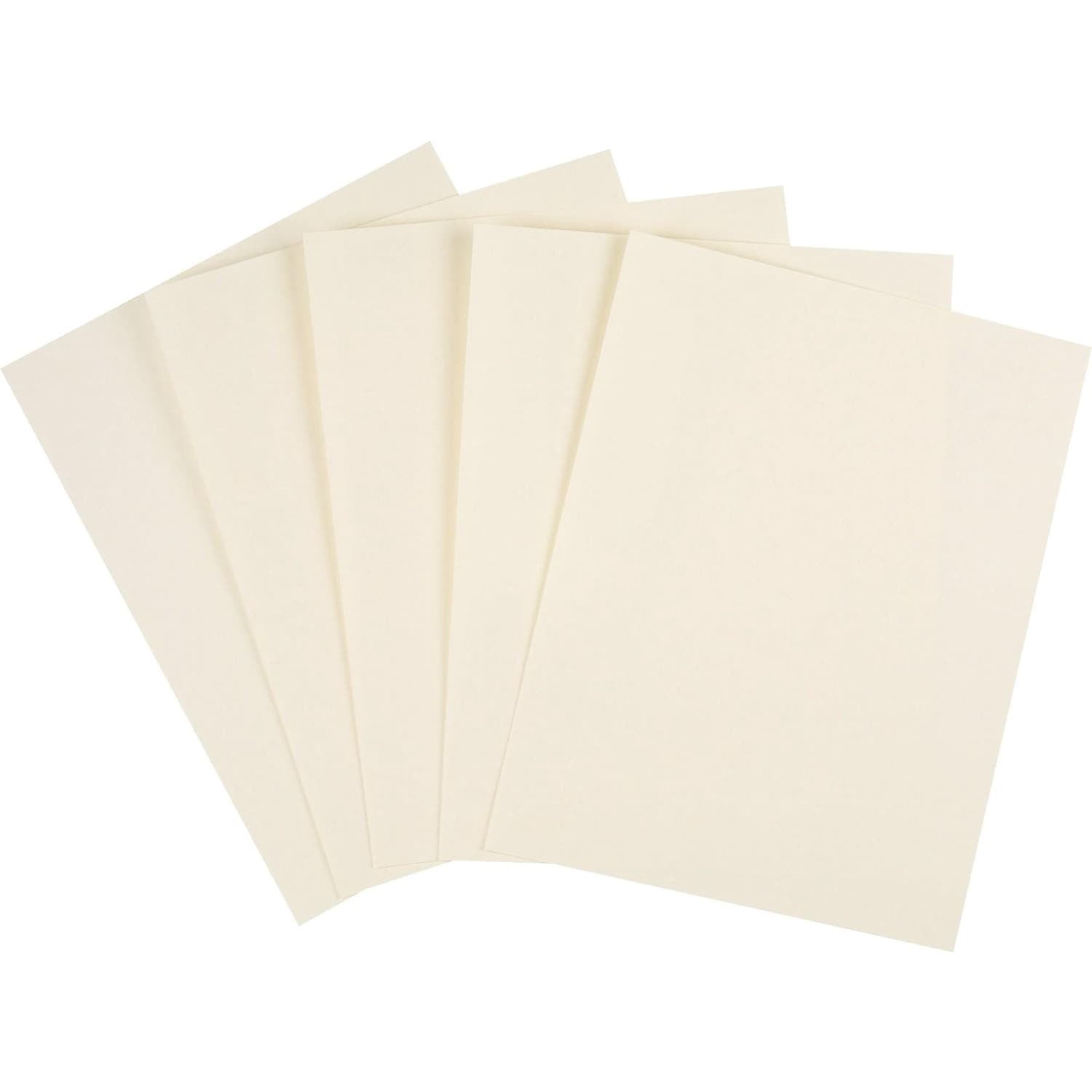 Staples Cover Stock Paper 67 lbs 8.5 x 11 Cream 250/Pack (82997) 620700