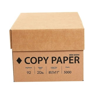 Staples 8.5 x 11 Laser Paper 32 lbs. 98 Brightness 500/Rm (85047 / 86047)