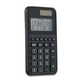 thumbnail image 1 of Staples 8-Digit Solar and Battery Basic Pocket Calculator Black 3/Pack ST130-CCVS, 1 of 5