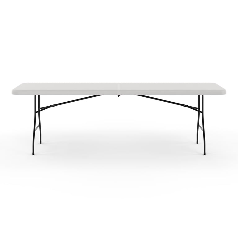 8 Table 【Coleman】Tri-folding Staples, 30 x 8' Table, Folding Plastic Duty Heavy テーブル・チェア・ハンモック