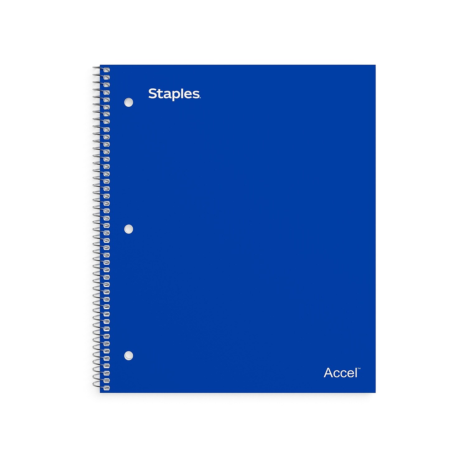 Staples Accel Durable Poly Cover 1 Subj Notebook Wide Ruled 8