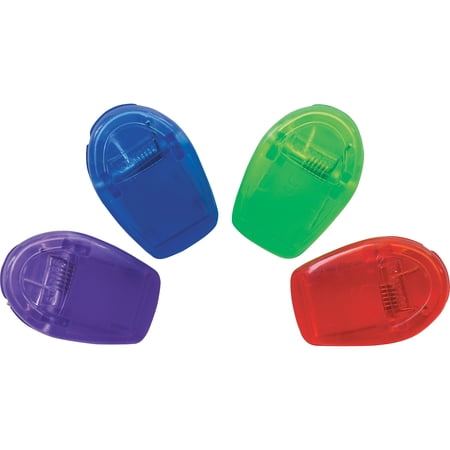 Staples Asst. Translucent Cubicle Hooks 1" Width 4PK 1798784