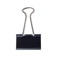 thumbnail image 1 of Staples Binder Clips Medium 1 1/4" Width 5/8" Capacity Black 103549, 1 of 2
