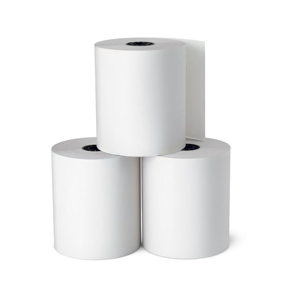 Staples Bond Paper Rolls 3" x 128' 10/Pack (18211CC) 197004 Walmart