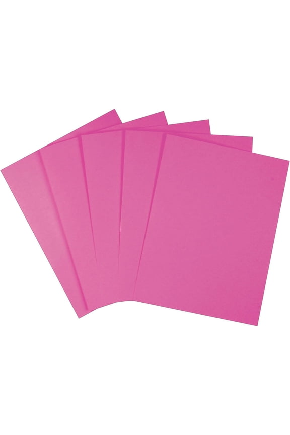 Brights Multipurpose Paper 24 lbs. 8.5" x 11" Fuchsia 500/Ream (20109) 16422