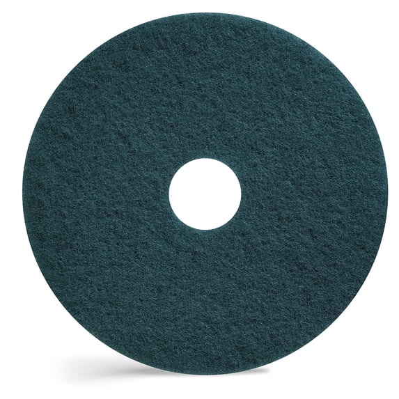 Staples CLEANING FLOOR PAD BLUE 17 IN 663597