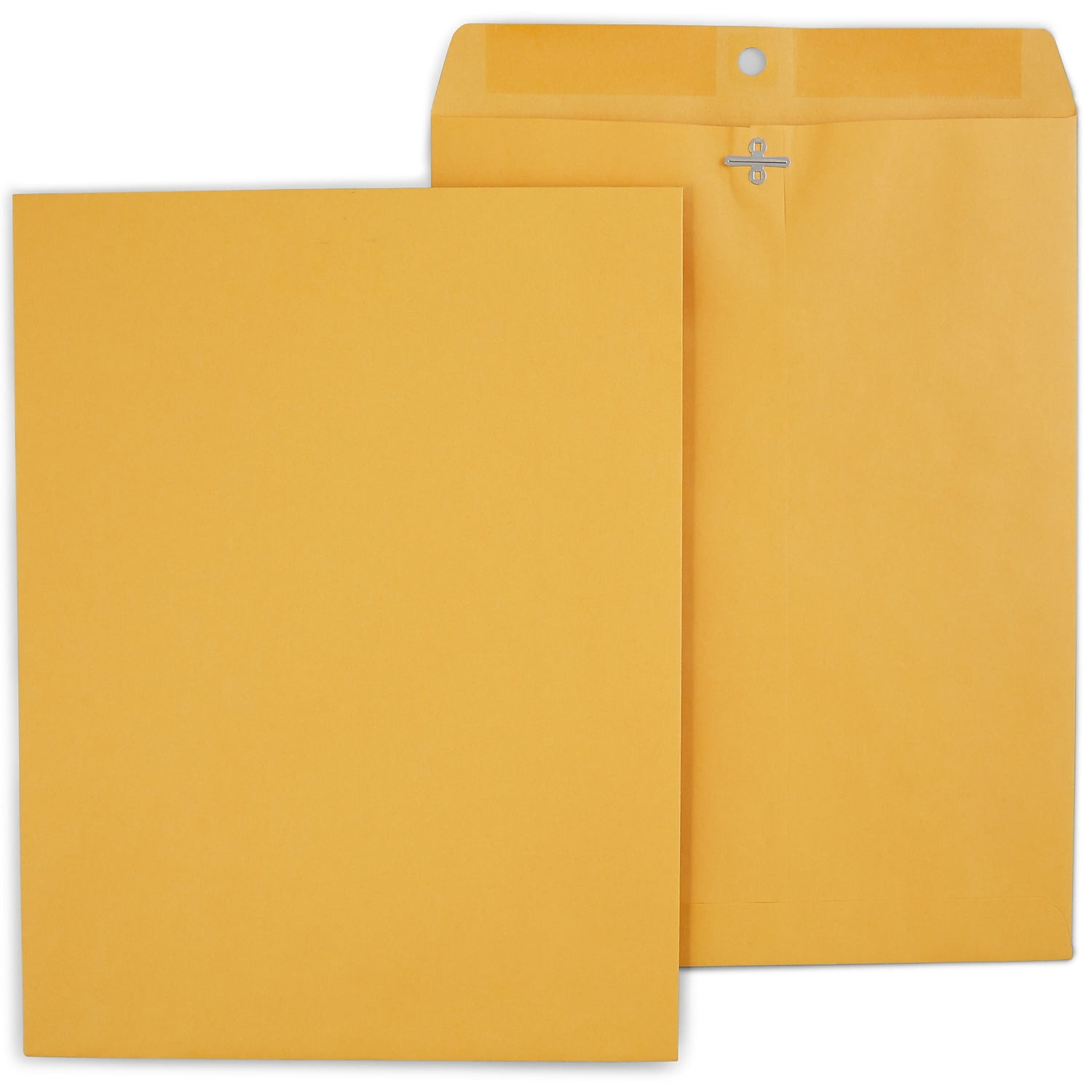 Staples Clasp & Moistenable Glue Catalog Envelopes 10"L x 13"H Brown 250/BX 487494
