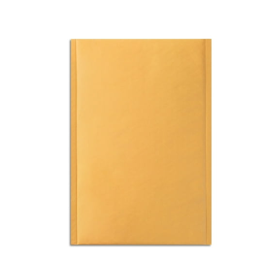 Staples Coastwide Professional 13.13" x 17.75" Self-Sealing Bubble Mailer #6 Kraft 50/Carton