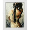 thumbnail image 1 of Staples, Colin John 12x14 White Modern Wood Framed Museum Art Print Titled - Mother Ganges, 1 of 4