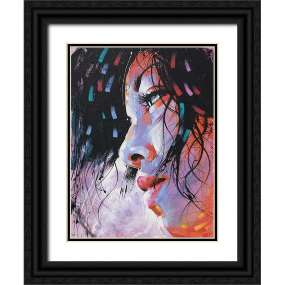 Staples, Colin John 15x18 Black Ornate Wood Framed with Double Matting Museum Art Print Titled - Nidia