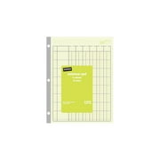 Staples Columnar Books 100 Pages 6 Columns Green 2/Pack (217869)