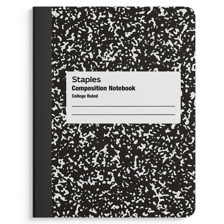 Staples Composition Notebook, 9.75
