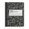 thumbnail image 1 of Staples Composition Notebooks 7.5" x 9.75" College Ruled 100 Sheets Black/White Marble 4/Pack, 1 of 5