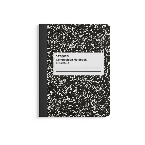 Staples Composition Notebooks 7.5