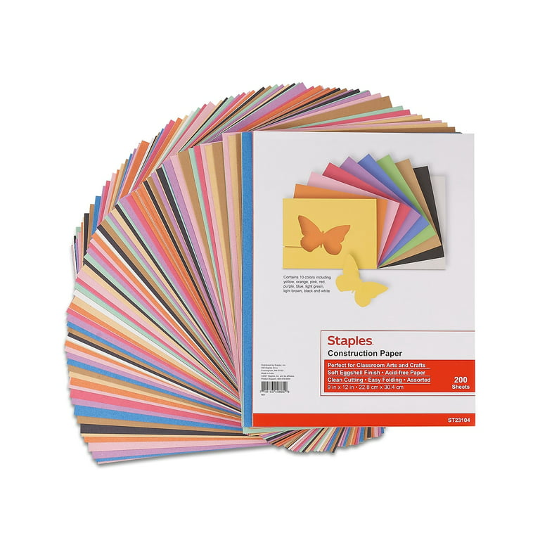 Colorations Construction Paper Classroom Pack ? 2200 Sheets