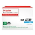 thumbnail image 1 of Staples  Cyan High Yield Toner Cartridge Replacement for Dell (TRTW3NN/STTW3NN), 1 of 9