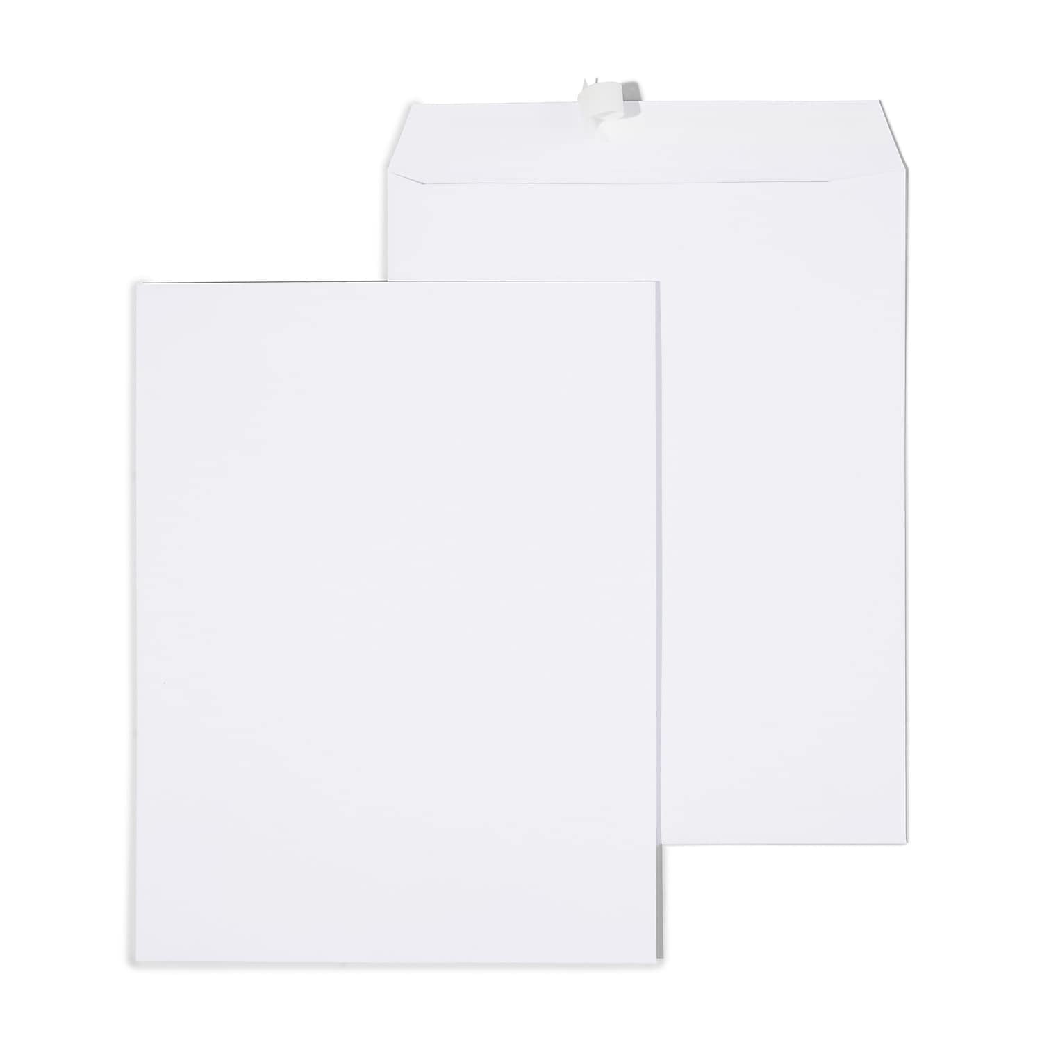 Staples EasyClose Catalog Envelopes 10"L x 13"H White 500/Carton
