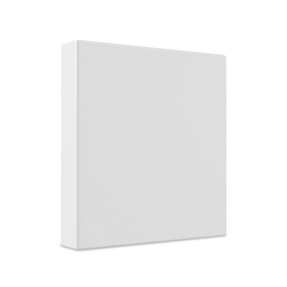 Staples Economy 1 1/2" 3-Ring View Binders White 24/Carton 23729/21686VS