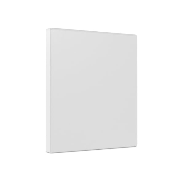Staples Economy 1/2" 3-Ring View Binder White 3/Pack ST23740-CCVS