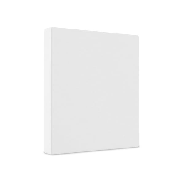 Staples Economy 1" 3-Ring View Binder White  3/Pack ST23735-CCVS