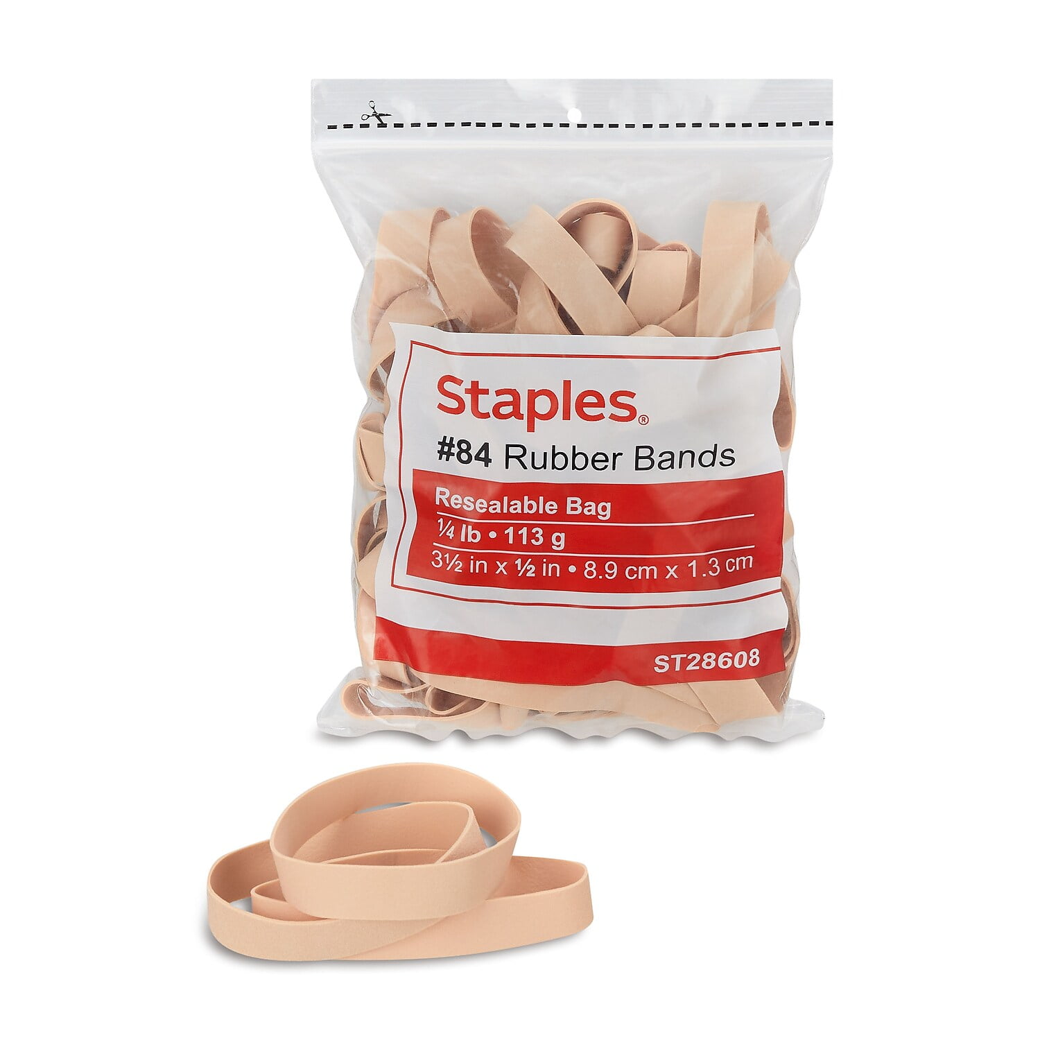 Staples Economy Rubber Bands Size 84 831636