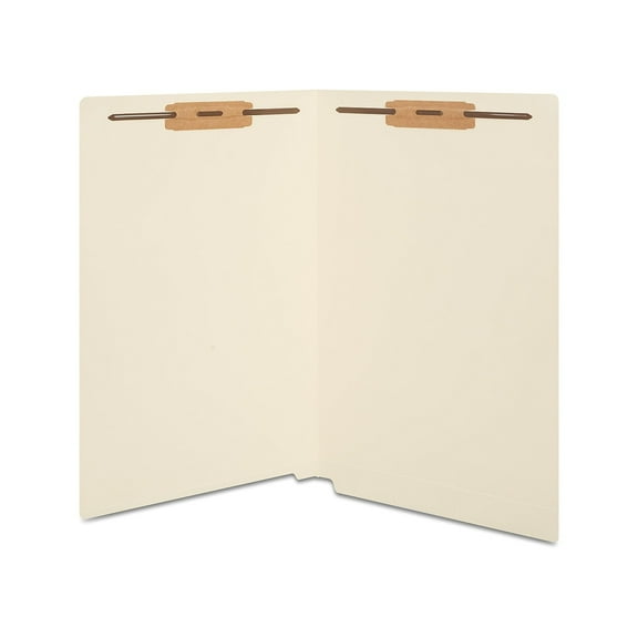 Staples End Tab Classification Folders w/Reinforced Tabs Legal Manila 150/BX 613399