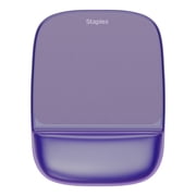 Staples Gel Mouse Pad/Wrist Rest Combo Purple (18265) ST61804