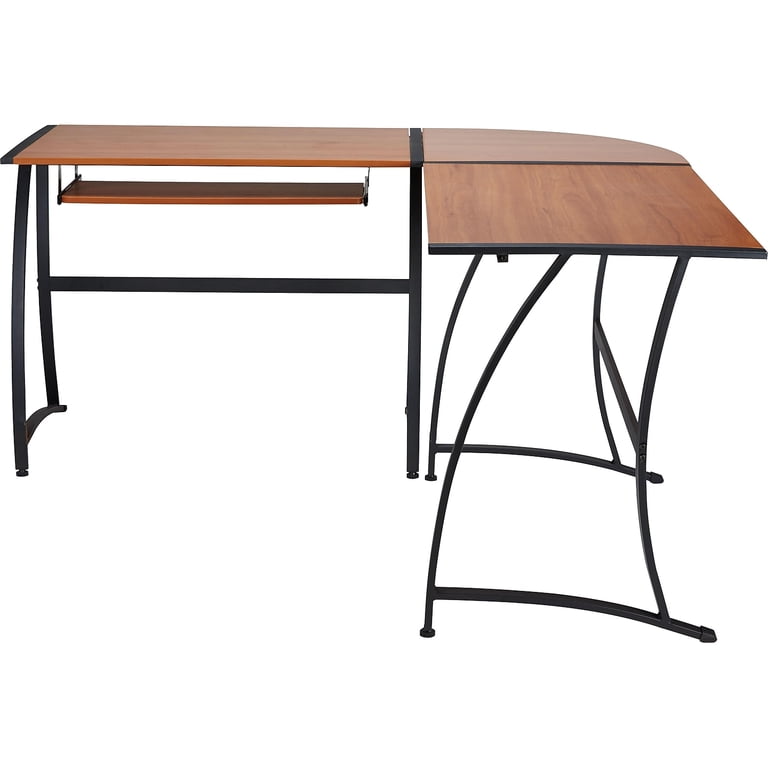 Staples Gillespie L-Shaped Desk 1929202 - Walmart.com