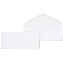 Staples Gummed #10 Envelope 4-1/8" x 9-1/2" White 500/Box (187013NB)