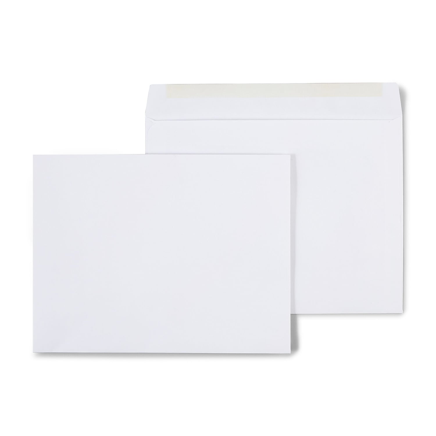 Staples Gummed Booklet Envelopes 10" x 13" White 100/Box (SPL487765)