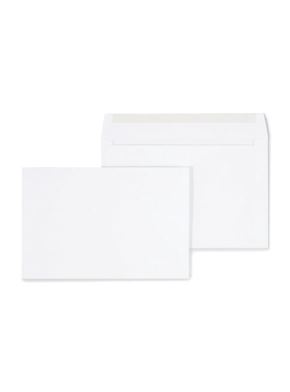 Staples Gummed Booklet Envelopes 6" x 9" White 500/Carton ST472852-CCVS