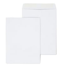 Staples Gummed Catalog Envelopes 9"L x 12"H White 100/Box (50264/47286N) 472886N/50264