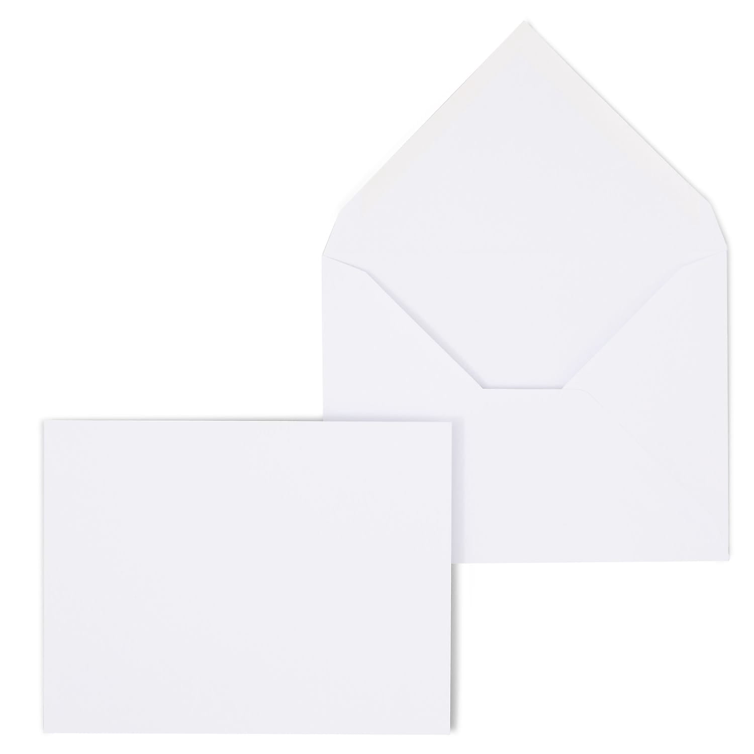 Staples Gummed Flap Booklet Envelopes - 6x9 Inches, White Wove, Side-Opening, Pack Of 250