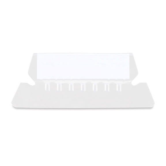 Staples Hanging File Folder Tabs Clear 150/Carton ST10987-CCVS