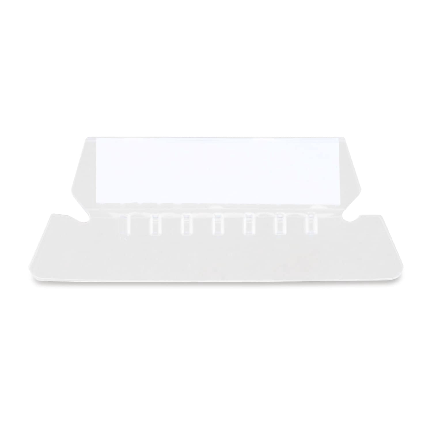 Clear File Tab Clear File Tabs 75 | Plastic containers for ecommerce - Walmart ...