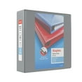thumbnail image 1 of Staples Heavy Duty 3" 3-Ring View Binder with D-Rings and Four Interior Pockets Gray  2/Pack, 1 of 8