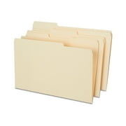 Staples Heavyweight Manila File Folders 3 Tab Legal 50/Box 810353