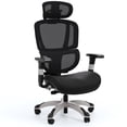 thumbnail image 1 of Staples Hyken Pro Ergonomic Fabric Swivel Task Chair Black (ST63228), 1 of 8