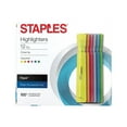 thumbnail image 1 of Staples Hype Tank Highlighters Chisel Assorted 12/PK (29204), 1 of 3