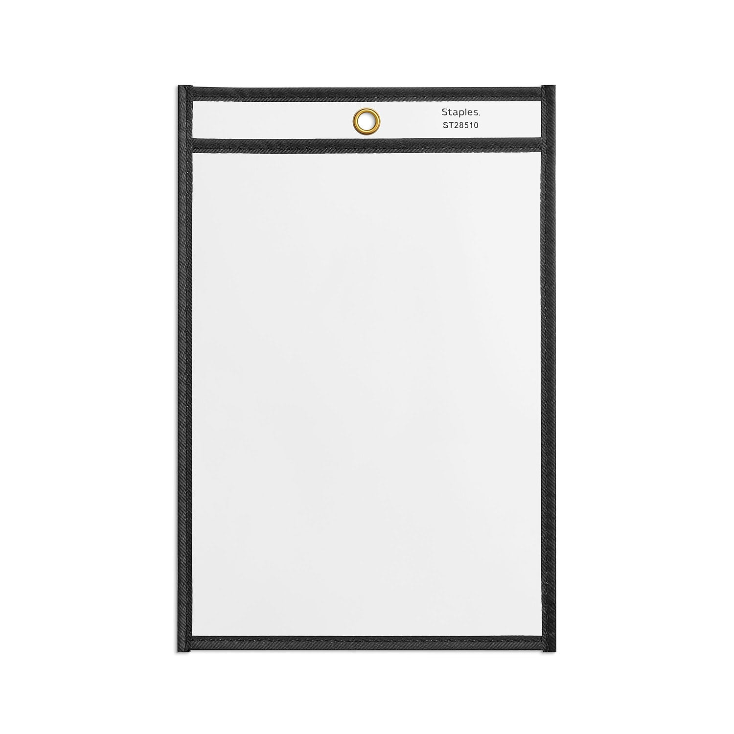 Staples Job Ticket Holders 6" x 9" Clear 50/Carton ST28510CCVS