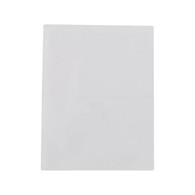 Staples Job Ticket Holders 9" x 12" Clear 50/Box (28512) 1684951