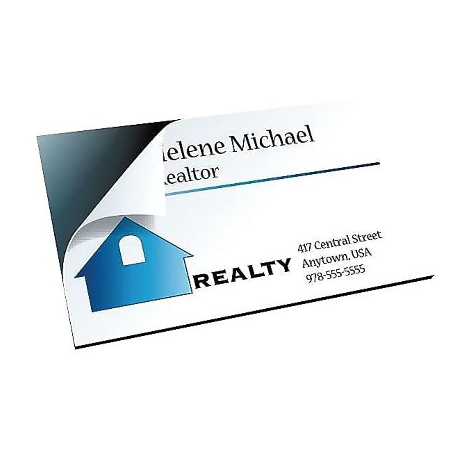 Staples Magnetic Business Cards 3.5" x 2" 150/Carton 39354-CCVS