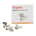 thumbnail image 1 of Staples Magnetic Clips 2.25"W Silver 36/Carton ST17695/17695VS, 1 of 4
