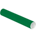 thumbnail image 1 of Staples Mailing Tubes with Caps 2" x 12" Green 50/Case P2012G, 1 of 4