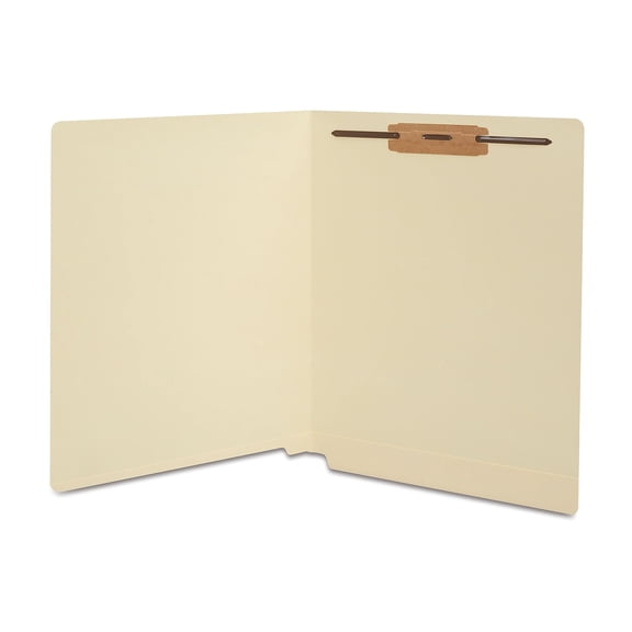 Staples Manila End-Tab Fastener Folders with Reinforced Tab Letter Size 50/BX 807783