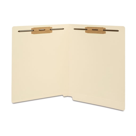 HITOUCH BUSINESS SERVICES Heavyweight End Tab Classification Folder Letter Size Manila 50/Box