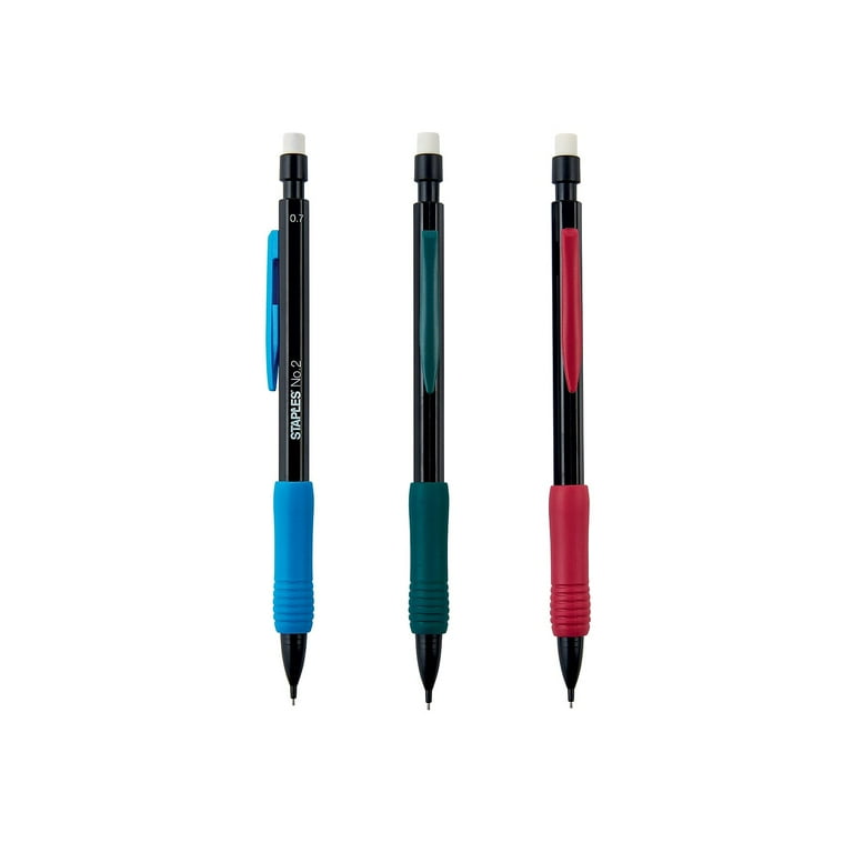 Staples Mechanical Pencil 0.7mm 2 Soft Lead 36 Carton 11454 CCVS