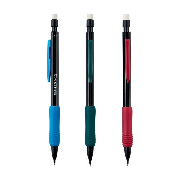 Staples Mechanical Pencils No. 2 Soft Lead Dozen (11454-CC) 514742